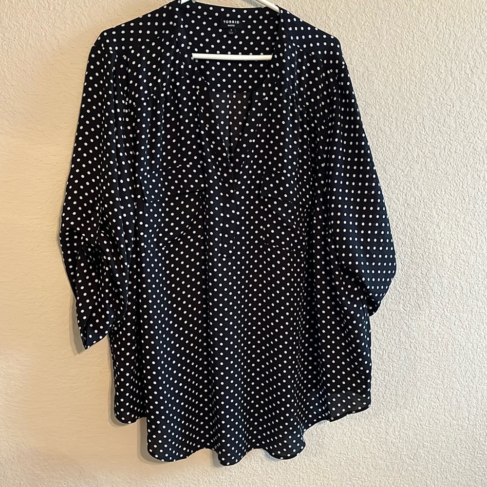 Harper Georgette Torrid Blouse